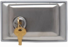 Dustproof Locking Stainless Steel Cover 4.5 Inch x 2.75 Inch, UL & CSA Listed
