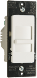 Wide Slide Paddle Dimmer Switch, 450W LED/CFL & 700W Incandescent, Tri-Color