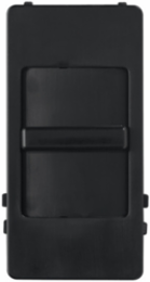 Trademaster Wide Slide Face Cover, Black, Nylon Material, Matte Finish