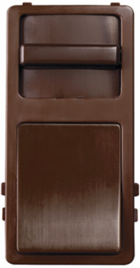 Trademaster Preset Wide Slide Face Cover, Brown, Nylon Material, Matte Finish