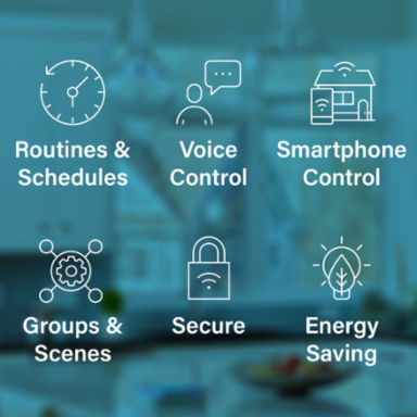 Smart 15A Plug-In Switch with Wi-Fi, Matter-Enabled