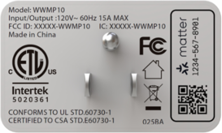 Smart 15A Plug-In Switch with Wi-Fi, Matter-Enabled (4-Pack)