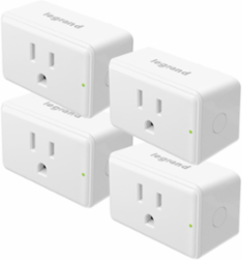 Smart 15A Plug-In Switch with Wi-Fi, Matter-Enabled (4-Pack)