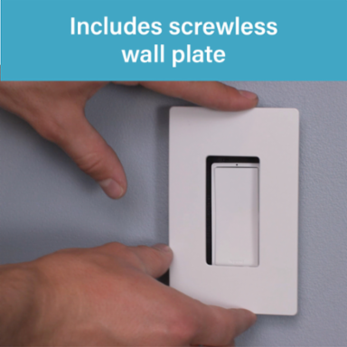 radiant® Smart Switch with Wi-Fi, Matter-Enabled, White