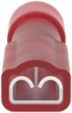 Pan-Term® DNF18-111FIB-M Disconnect, Red, 18-22 AWG, 0.110 x 0.020" Tab, PK1000