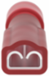 Pan-Term® DNF18-111FIB-M Disconnect, Red, 18-22 AWG, 0.110 x 0.020" Tab, PK1000