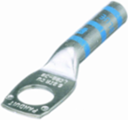 Pan-Lug™ LCB6-38-L Comp. Lug, 6, Long, Tin Plt Cu, Strt, One 0.37" Stud, PK50