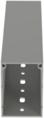 Panduct® MC50X75IG2 Narrow Slot Duct, Gray, PVC, 2.85"x1.95", PK2