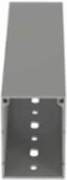 Panduct® MC50X75IG2 Narrow Slot Duct, Gray, PVC, 2.85"x1.95", PK2