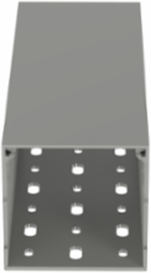 Panduct® MC75X75IG2 Narrow Slot Duct, Gray, PVC, 2.85"x2.94", PK2