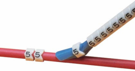 StrongHold™ PCA13-3 Clip-On Wire Marker