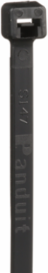 Cable Tie, Black, UV PA6.6, 5.6"L (142 mm), 40lb, PK1000