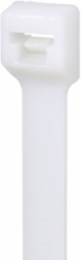 Cable Tie, Natural, PA6.6, 8"L (203 mm), 40lb, PK1000