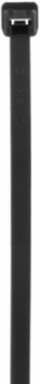 Cable Tie, Black, UV PA6.6, 11.5"L (292 mm), 50lb, PK100