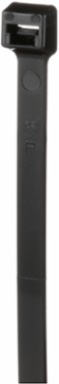 Cable Tie, Black, UV PA6.6, 21.9"L (556 mm),120lb, PK100