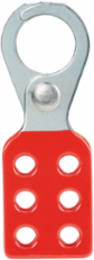 PSL-1.5A Hasps, Zinc Plated Steel, Red, 5.07"x1.5", PK12