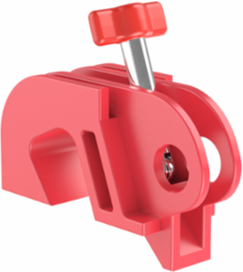 PSL-CBILNT Circuit Breaker Lockout I-Line no tool, Nylon, Red, 2.05"x0.75", PK1