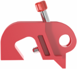 PSL-CBILNT Circuit Breaker Lockout I-Line no tool, Nylon, Red, 2.05"x0.75", PK1