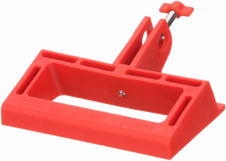 PSL-CBL Circuit Breaker Lockout, Nylon, Red, 2.24"x3.75", PK1