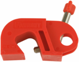 PSL-CBNT Circuit Breaker Lockout no tool, Nylon, Red, 2.05"x0.75", PK1