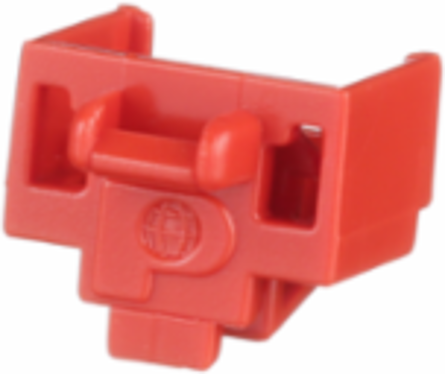 RJ45 Jack Module Block-Out Device, Red