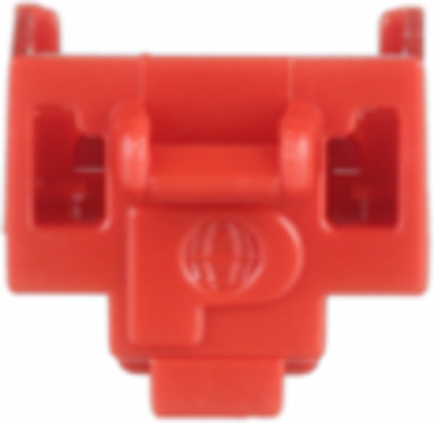 RJ45 Jack Module Block-Out Device, Red