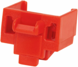 RJ45 Jack Module Block-Out Device, Red