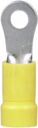 Pan-Term® PV10-6R-L Ring Terminal, Vinyl Insulated-Funnel Entry