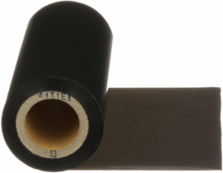 RMEH4BL Thermal Transfer Ribbon, Wax/Resin, Black, 4.25", PK1