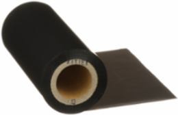 RMEH4BL Thermal Transfer Ribbon, Wax/Resin, Black, 4.25", PK1