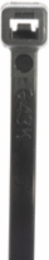 StrongHold™ S7-50-C0 Cable Tie, Black, PA 6.6, 50lb Min Loop Tensile, 7.4"