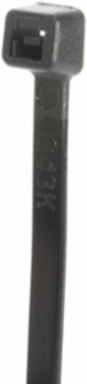 StrongHold™ S7-50-M0 Cable Tie, Black, PA 6.6, 50lb Min Loop Tensile, 7.4"