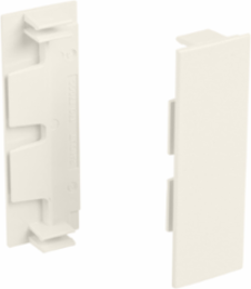 Surface Raceway, T-70 Cover Coupler, White