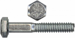 1/2 Inch x 2 Inch Hex Bolt, Zinc Plated, Grade 5, UNC, Carbon Steel, Pack of 50