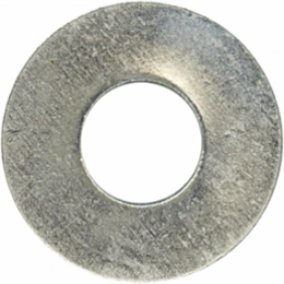 1/2 Inch Steel SAE Flat Washer - Zinc Plated, 11/16 Inch OD, 3/32 Inch Thick