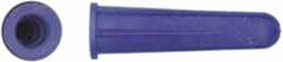 Blue Plastic Conical Concrete Wall Anchor 3/4 Inch #6 - #8 Diameter