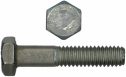 1/4 Inch-20 x 1-1/4 Inch Hex Bolt, UNC, 18.8 Stainless Steel, Pack of 100