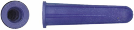 No. 6-8 x 3/4 Inch Blue Plastic Conical Concrete Wall Anchors, Pack of 900