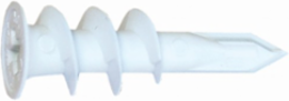 Nylon Wall Anchors, #6 Diameter, Pack of 200 Pieces