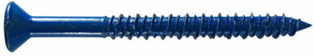 1/4 Inch x 3-1/4 Inch Flat Head Carbon Steel Socket Concrete Screw with Bit