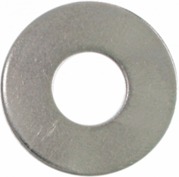 3/8 Inch Zinc Plated Flat Washers, Carbon Steel, 1 Inch Outer Diameter, 5/64 Inch Thick