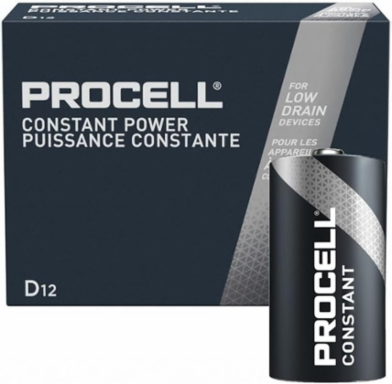 DUR PROCELL D BULK ALKALINE 12CT