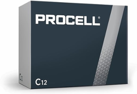 DUR PROCELL C BULK ALKALINE 12CT