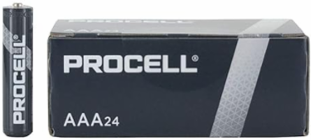 DUR PROCELL AAA BULK ALKALINE 24CT