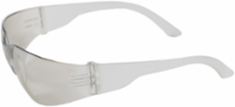 Rimless Safety Glasses with Clear Temple, I/O Lens and Anti-Scratch Coating, Clear, OS