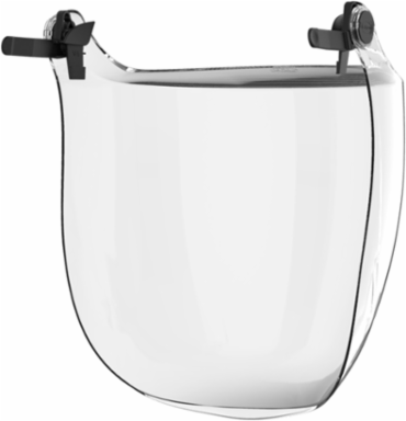 C4-MAX Industrial Visor - Anti-Scratch / Anti-Fog, Clear, OS