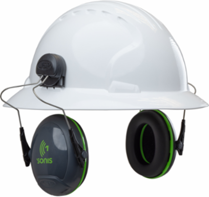Full Brim Mounted Passive Ear Muff - NRR 22, Dark Gray, OS