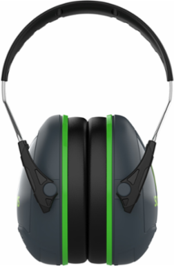 Passive Ear Muff with Adjustable Headband - NRR 22, Dark Gray, OS