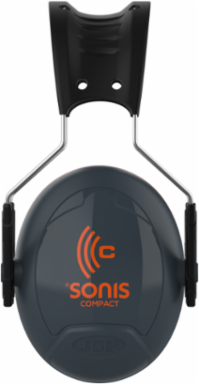 Passive Ear Muff with Adjustable Headband - NRR 25, Dark Gray, OS