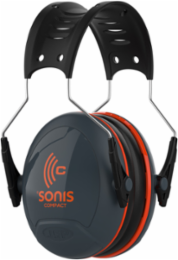 Passive Ear Muff with Adjustable Headband - NRR 25, Dark Gray, OS